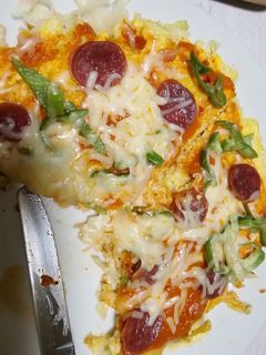 ピザ風キャベツ焼き-レシピのメイン写真