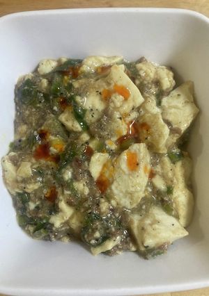 白麻婆豆腐-レシピのメイン写真
