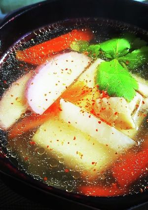 余った具材で簡単!雑煮-レシピのメイン写真