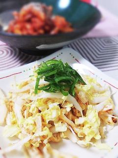 白菜と油揚げの簡単サラダ-レシピのメイン写真