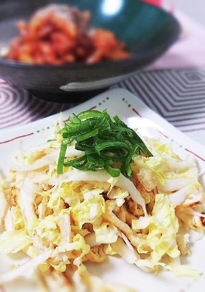 白菜と油揚げの簡単サラダ-レシピのメイン写真