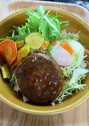 簡単ロコモコ丼-レシピのメイン写真