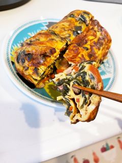 材料2つ!余った松前漬けで卵焼き-レシピのメイン写真