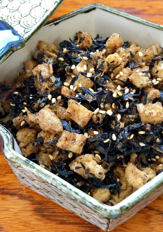 ご飯に♪ひじきと薄揚げのソフトふりかけ-レシピのメイン写真