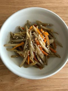 きんぴらごぼう-レシピのメイン写真