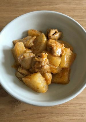 鶏肉と大根のピリ辛煮-レシピのメイン写真