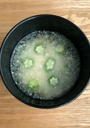おくらと大根おろしの味噌汁-レシピのメイン写真