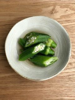 おくらのお浸し-レシピのメイン写真