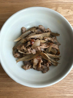 豚肉とごぼうのきんぴら-レシピのメイン写真