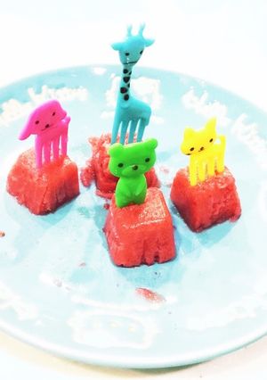 いちごゼリー-レシピのメイン写真