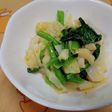 キャベツと小松菜の辛子マヨ醤油サラダ