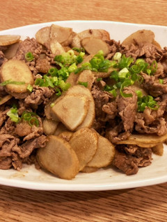 牛肉とごぼうの黒酢しぐれ煮-レシピのメイン写真