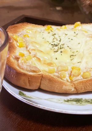ツナマヨコーン★トースト-レシピのメイン写真