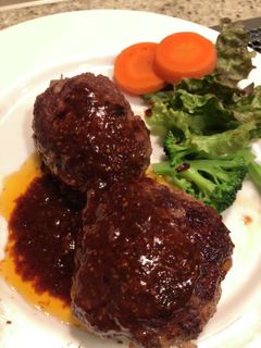 ハンバーグ-レシピのメイン写真