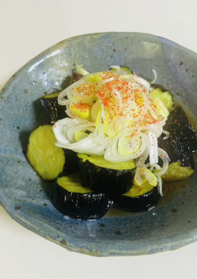 簡単！麺つゆで作るナスの揚げ浸し♡-レシピのメイン写真