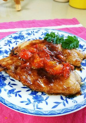 豚肉とトマトのソテー♡甘辛味-レシピのメイン写真
