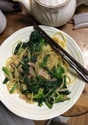 生クリーム無しのカルボナーラ-レシピのメイン写真