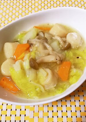 野菜たっぷり♪ホタテと白菜の中華旨煮-レシピのメイン写真