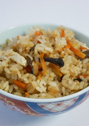 米屋きゃらぶき本舗　佃煮の炊き込みご飯-レシピのメイン写真