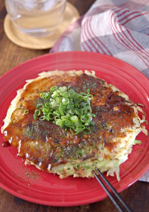 千切りキャベツで簡単関西焼き-レシピのメイン写真