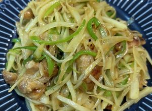 ジャガイモも豚スライスの炒め-レシピのメイン写真