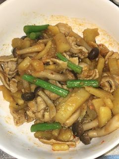 豚バラ肉とさつまいも豆板醤炒め-レシピのメイン写真