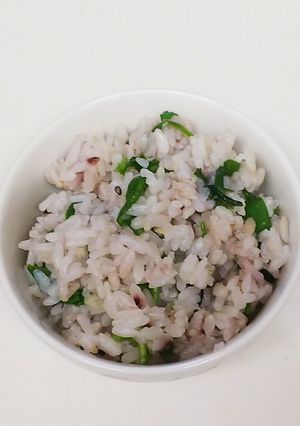 七草の雑穀ごはん-レシピのメイン写真