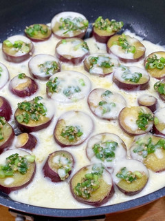 薩摩芋のネギみそチーズ焼き-レシピのメイン写真