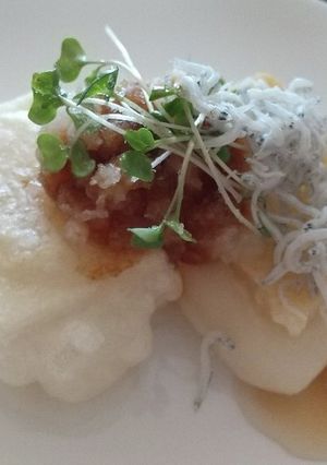 揚げ焼きみぞれ餅(からみ餅)-レシピのメイン写真