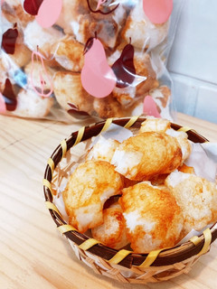 ぷっくりお餅-レシピのメイン写真