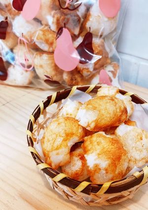 ぷっくりお餅-レシピのメイン写真