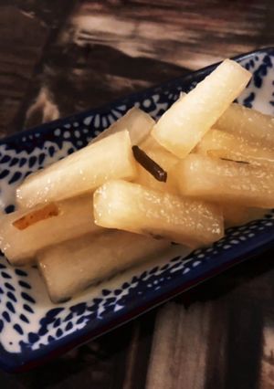 簡単☆大根の浅漬け(昆布＋柚子わさび味)-レシピのメイン写真