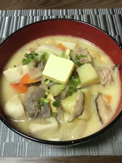 豚汁バター-レシピのメイン写真