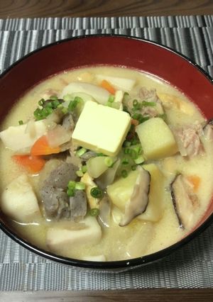 豚汁バター-レシピのメイン写真