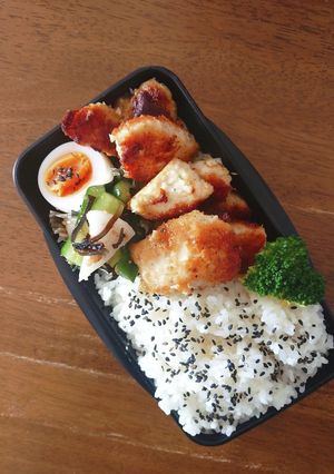 チーズチキンカツ男子弁当♪-レシピのメイン写真