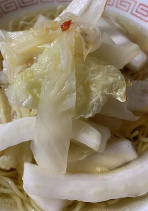 天理スタミナラーメン風白菜漬け炒め-レシピのメイン写真