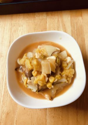 白菜と鶏肉のトマト煮込み-レシピのメイン写真