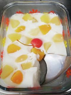 牛乳寒天(フルーツ入り)-レシピのメイン写真