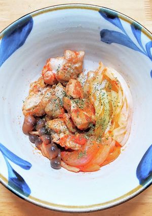 鳥もも肉とキャベツの生鮮トマト煮◎簡単-レシピのメイン写真
