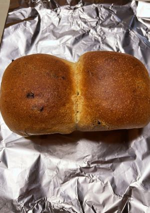 レーズン入りブリオツシュ食パン-レシピのメイン写真