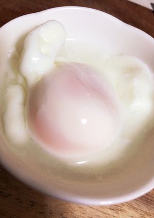 レンジで簡単!温玉-レシピのメイン写真