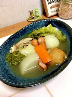 冬野菜の土鍋で作るあったかポトフ☆-レシピのメイン写真