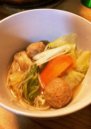 もやし鍋スープを安く美味しく沢山食べる-レシピのメイン写真