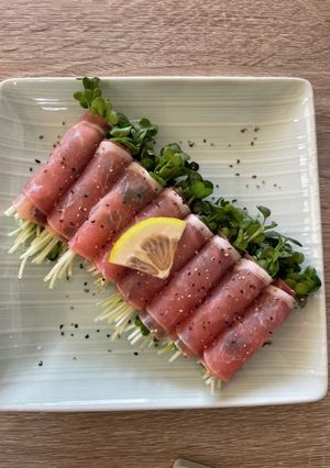 生ハムとカイワレのおつまみ-レシピのメイン写真