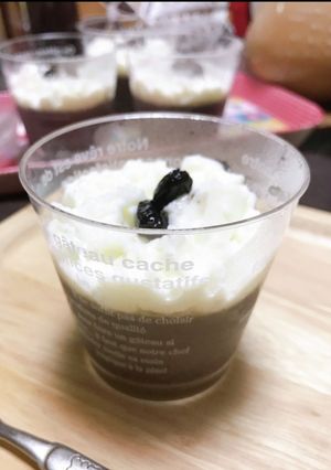 *黒豆のブラマンジェ*-レシピのメイン写真
