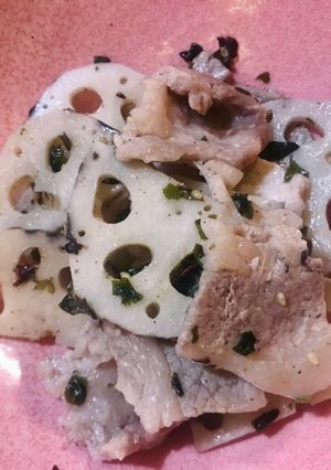 ［ふりかけ］豚とレンコン炒め-レシピのメイン写真