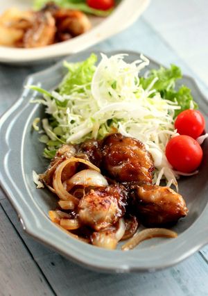 牡蠣のしょうが焼き-レシピのメイン写真