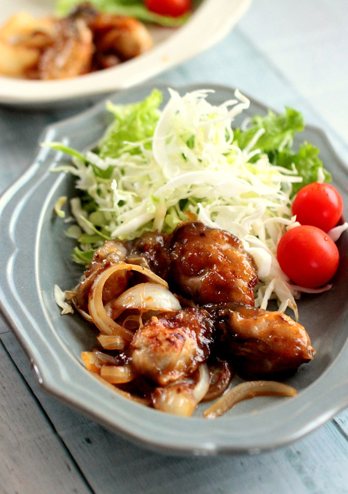 牡蠣のしょうが焼き-レシピのメイン写真