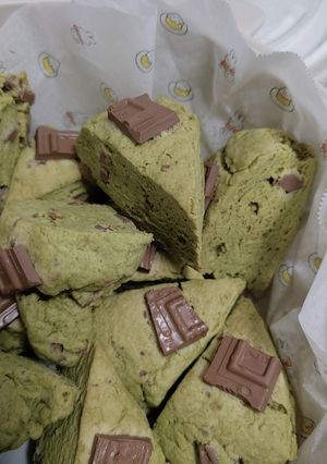 抹茶豆乳スコーン(ホットケーキミックス）-レシピのメイン写真