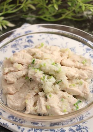 レンジで簡単！鶏むねのみぞれ煮-レシピのメイン写真
